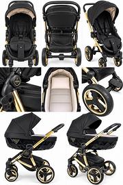 Trio Junama Diamond S-Line nero e oro – Completo