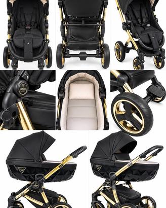 Trio Junama Diamond S-Line nero e oro – Completo