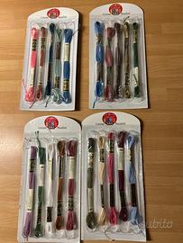 20 Matassine cotone da ricamo DMC