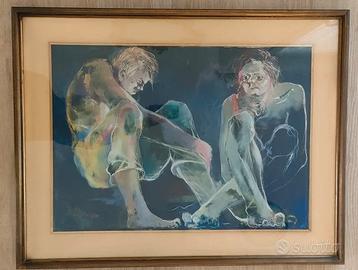 Olio su tela Angelo Tassi, pittore quotato bologne