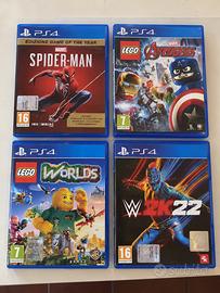 🎮GIOCHI PS4 – LOTTO COMPLETO O SINGOLARMENTE