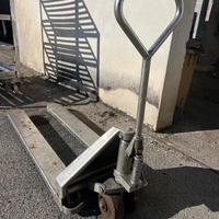 Transpallet acciaio inox