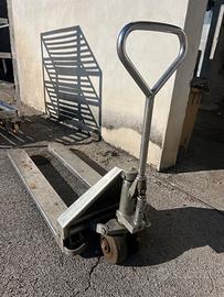 Transpallet acciaio inox