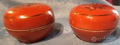 Coppia scatoline antiche cinesi n 1