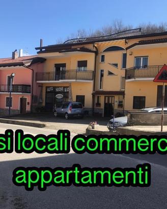 Locali commerciali e appartamenti