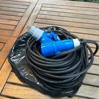 Prolunga CEE cavo 20 m per camper e campeggio