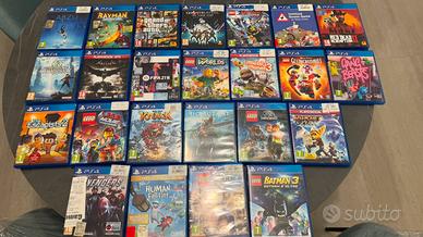 blocco da 24 giochi playstation 4 