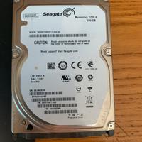 Hard disk seagate 500 gb sata 2,5” x notebook