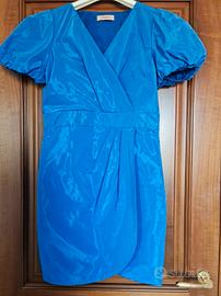 vestito abito twinset blu