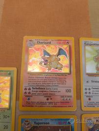 lotto carte Pokemon olografiche 
