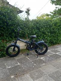Fat Bike Elettrica Pie-ghevole + camera d’aria