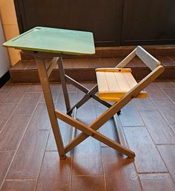 banchetto scuola vintage