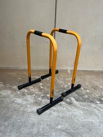 Parallele per dip e chalistenics regolabili