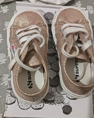 superga 2750 bambina rose platinum usato 23