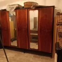 Armadio + cassettiera  anni 50
