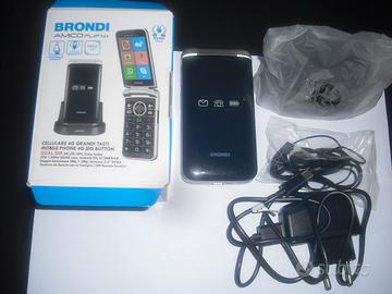 cellulare brondi amico flip 4G dual sim