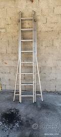 Scala alluminio telescopica serie PRO MACC 150kg.