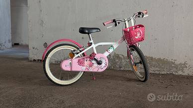 Bicicletta bambina BTWIN 500 DOCTOGIRL 16 pollici