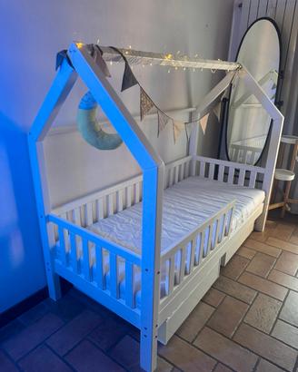 lettino capanna Montessori Mon lit cabane 