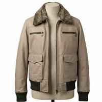 Bomber Aviator: Combipel in vera pelle e agnello