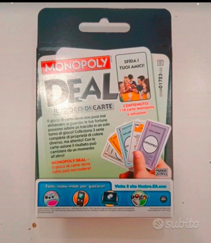 Hasbro onopoly Deal (Gioco di Carte, Versione in Italiano