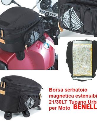 BORSA SERBATOIO MAGNETICA MOTO BENELLI TUCANO 21/3