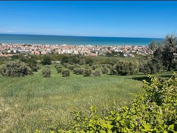 Terreno prima collina vista mare