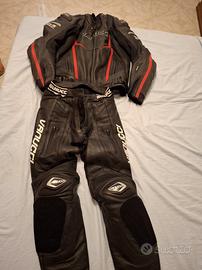 Tuta Moto Pelle VANUCCI (Giacca + Pantaloni) - Tag