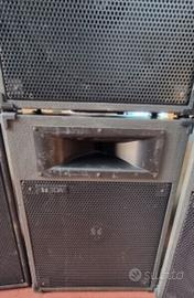 Casse TOA 15”+troma