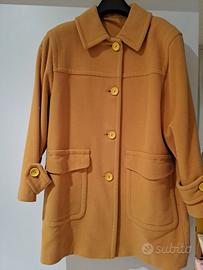 cappottino donna giallo