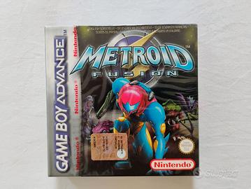 Metroid Fusion Game Boy Advance Pal Nuovo Sigillat