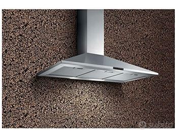 Turboair Cappa Cucina Aspirante 90cm Colore Inox