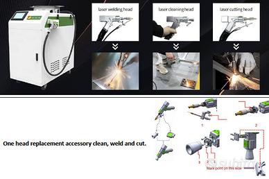 Laser di pulizia , saldatura , taglio