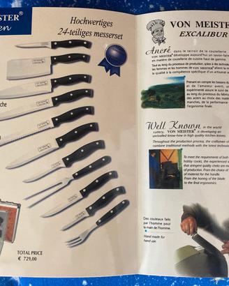 Set da cucina 24 PEZZI  Excalibur