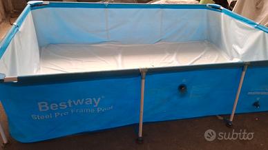Piscina Bestway 3x2 mt con kit manutenzione