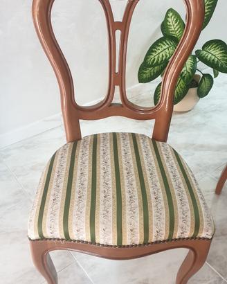 Sedie classiche sala 