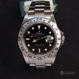 Rolex Explorer II 16570 - Nero senza fori