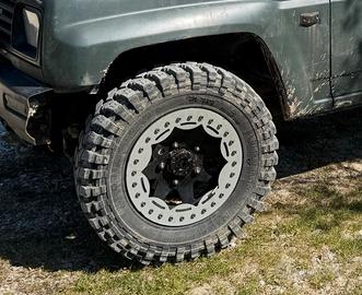 Cerchi Beadlock r15 attacco Suzuki con gomme