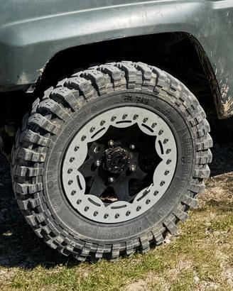 Cerchi Beadlock r15 attacco Suzuki con gomme