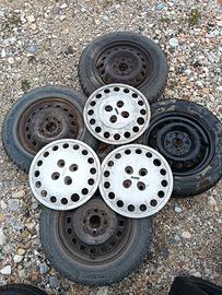 cerchi 13 in ferro Fiat.