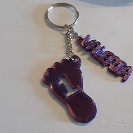 portachiavi con nome