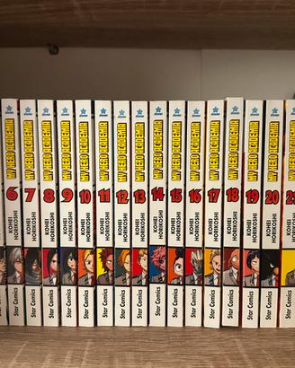 Collezione Manga my hero academia 1-23