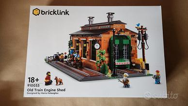 LEGO BRICKLINK 910033 VECCHIO DEPOSITO treni