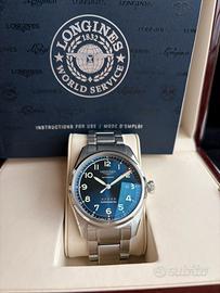 Longines Spirit 42mm L381149 Sunray Blu full set