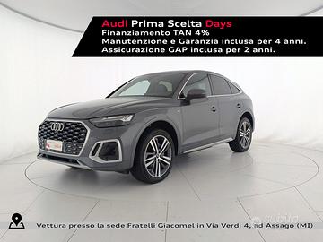 Audi Q5 sportback 40 2.0 tdi mhev 12v s line plus