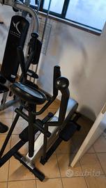 ellittica + cyclette da spinning