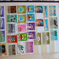 lotto n. 28 francobolli nazioni unite 