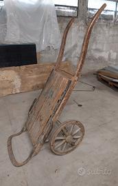 carretto in legno anni '30