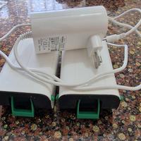 caricabatteria con 2 batterie per folletto vb100