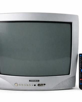 Televisore Daewoo 20V1NT S 20” TV CRT RetroGaming
